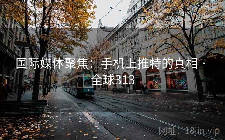 国际媒体聚焦:手机上推特的真相 · 全球313 国际媒体聚焦:手机上推特的真相 · 全球313
